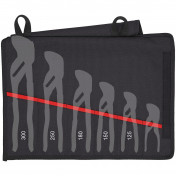 KNIPEX 00 19 55 S4 LE Roll-Up Case for Pliers Wrenches, 6 Compartments, 340mm