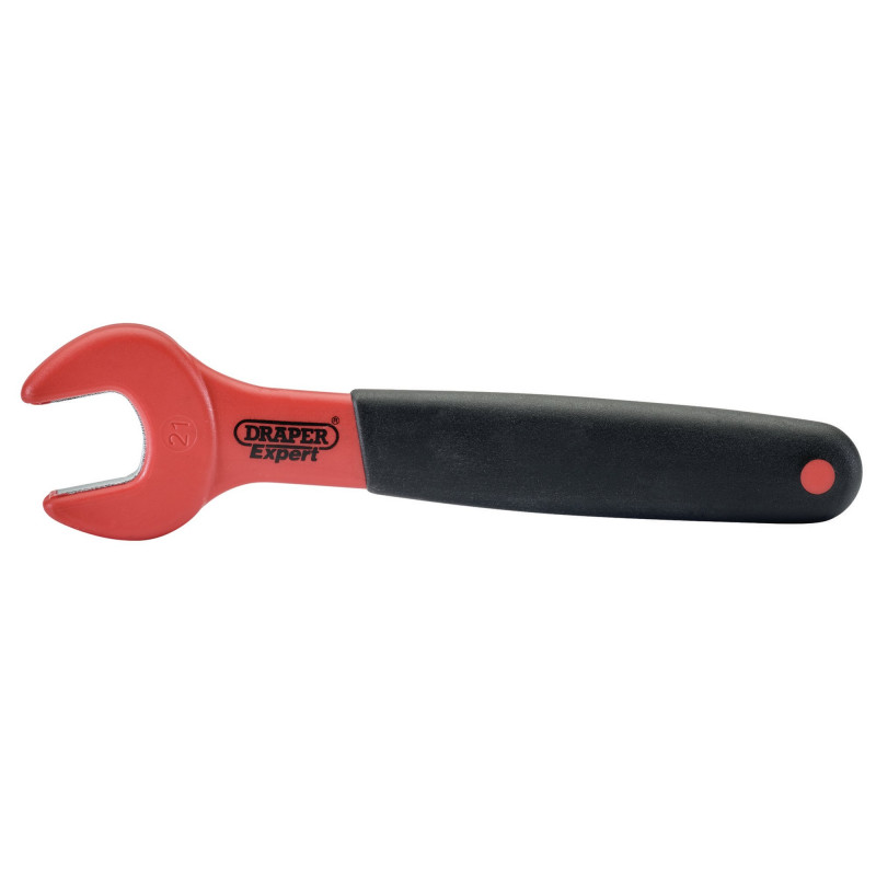 Draper Expert VDE Fully Insulated Open End Spanner, 21mm
