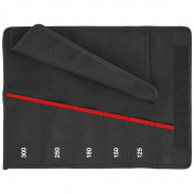 KNIPEX 00 19 55 S5 LE Tool Roll For Cobra®, Empty, 6 Compartments, 440 mm