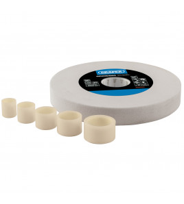 Aluminium Oxide Bench Grinding Wheel, 150 x 20mm, 80 Grit, White