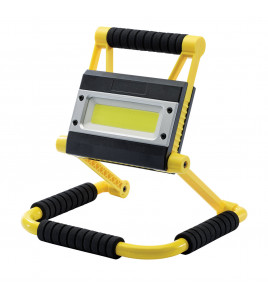 COB LED Rechargeable Folding Work Light and Power Bank, 20W, 750 - 1,500 Lumens