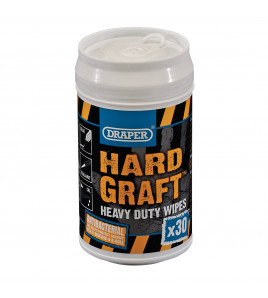 Draper Hard Graft Wipes (Tub of 30)