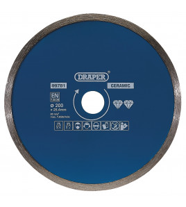 Continuous Diamond Blade, 200mm
