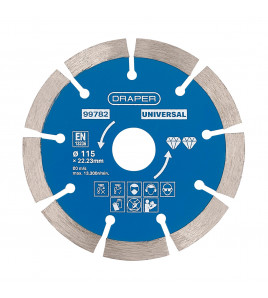 Segmented Diamond Blade, 115mm