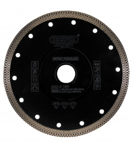 Draper Expert Turbo-X Porcelain Diamond Blade, 180mm