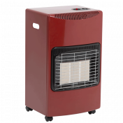 RED SEASONS WARMTH CABINET HEATER RED